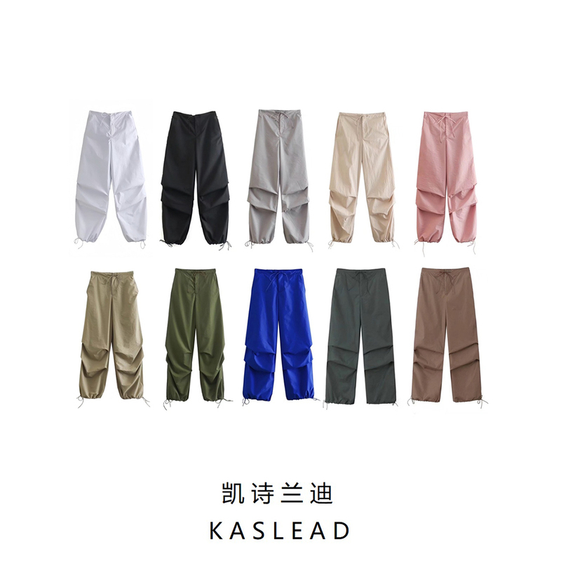 Kaslead New Women's Clothing European and American Style Loose Casual High-Waisted Jogging Pants 7385529 711 Kaslead New Women's Clothing European and American Style Loose Casual High-Waisted Jogging Pants 7385529 711