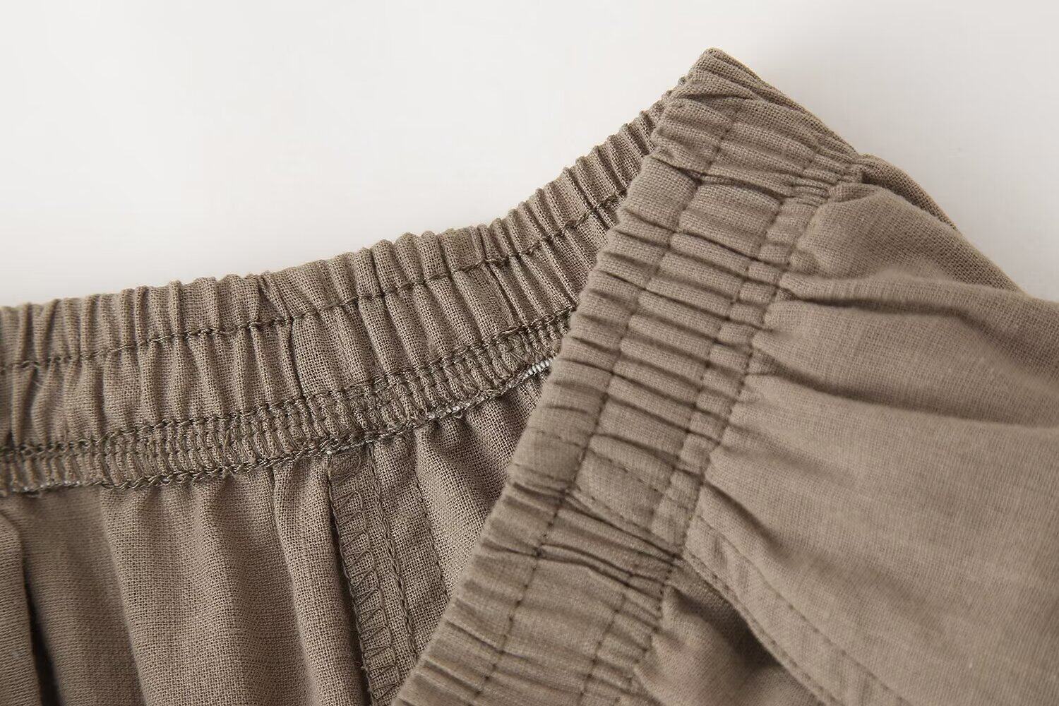 Стильные костюмы kaslead 新款 女装 欧美风双襟和服式外衣休闲裤 5427743 5427431