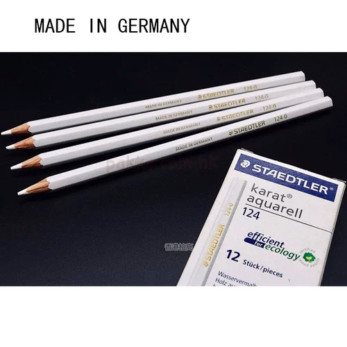 Первоначально импортируется в Шиденской башне белый карандаш Steedtler Point Подписание ручка 124 Растворенная ручка воды Рекомендуется бесплатная доставка
