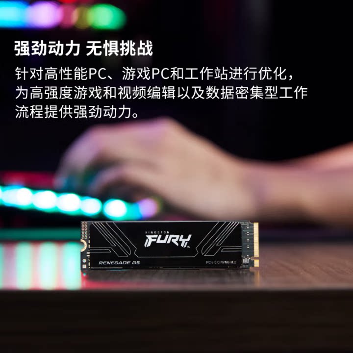 SSD накопитель Kingston FURY Renegade G5 M.2 NVMe PCIe 5.0 x4
