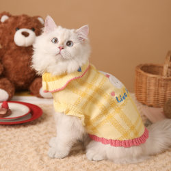 Cat Clothes Anti-Shedding for Kittens, Ragdolls, Young Cats, Devon Rex Hairless Cats, Sweaters for Winter, Pets, Dogs, Autumn