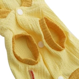 Собачья одежда в летнем щенок для щенка для домашних животных в летнем жилете Среднего Собака Шичай Тедди Снежный жилет