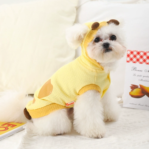 Собачья одежда в летнем щенок для щенка для домашних животных в летнем жилете Среднего Собака Шичай Тедди Снежный жилет