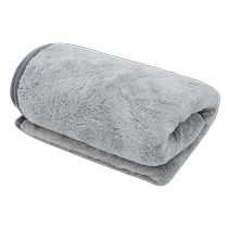 Pet dog cat bath quick-drying water-absorbent imitation suede doll Teddy fiber bath towel cleaning towel supplies