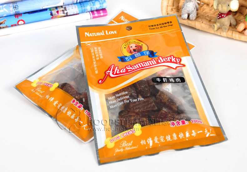 Tốt Mùi thơm cho chó Đồ ăn nhẹ Thịt bò Gan gà Cuộn Chó Keo 100g Răng mài Tăng cường Cơ thể Đồ ăn vặt Thú cưng - Đồ ăn vặt cho chó hạt thức ăn cho chó