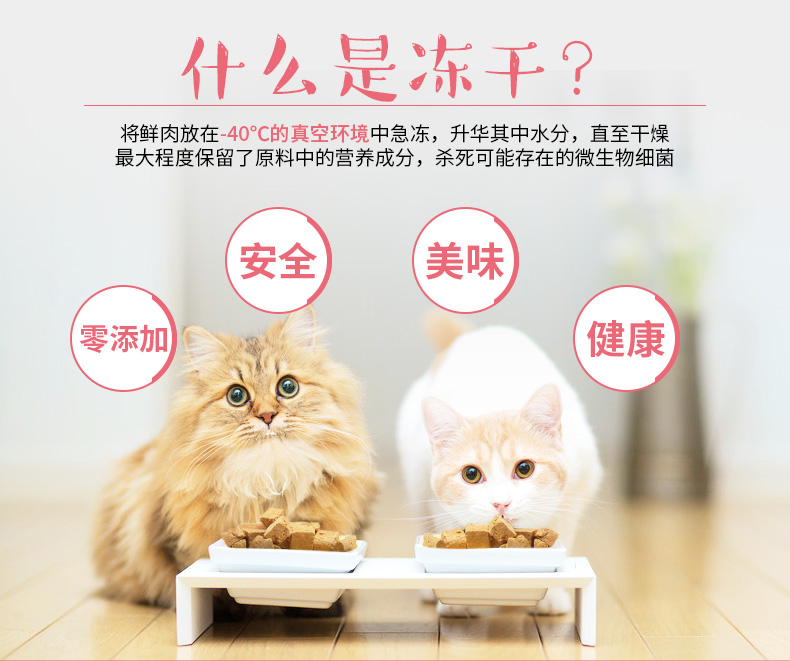 Mai Fudi ăn nhẹ thịt gà tươi ức gà đông khô 54g thịt mèo dải thành mèo con mèo Anh Anh Garfield thịt mèo khô - Đồ ăn nhẹ cho mèo hạt whiskas cho mèo con