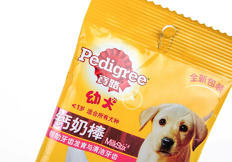 Baolu Canxi Sữa Stick Làm sạch Răng 6 Gói Set Dog Snacks Pupgie Teddy Golden Retriever Pet Molar Đào tạo