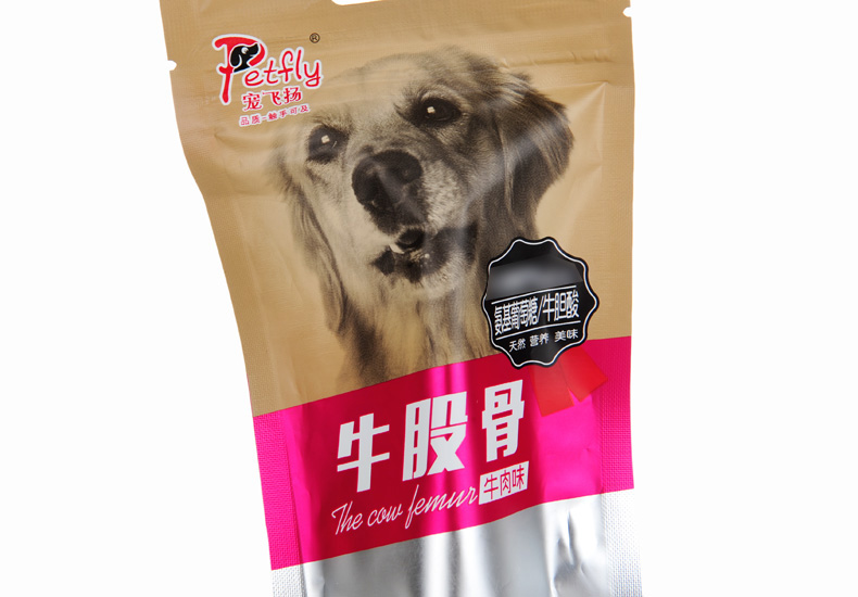 Thú cưng bay, xương đùi thịt bò, hương vị thịt bò một tải, đồ ăn nhẹ cho chó, thanh răng hàm, răng sạch, lông vàng, snack thú cưng - Đồ ăn vặt cho chó thức ăn royal canin cho chó