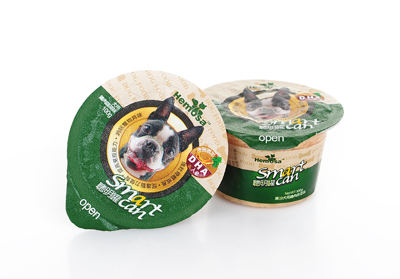 Chó ăn vặt thú cưng ăn nhẹ chó đóng hộp thông minh có thể cát đen cho chó cưng đóng hộp thức ăn ướt 100g [15 nhân dân tệ 3 hộp] thức an cho chó bao 20kg