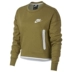 Áo len ngắn cổ chính hãng Nike thể thao và áo thun cổ tròn giải trí 2018 mùa thu mới 939930-838-011 áo khoác nữ hoodie Thể thao lông cừu / jumper