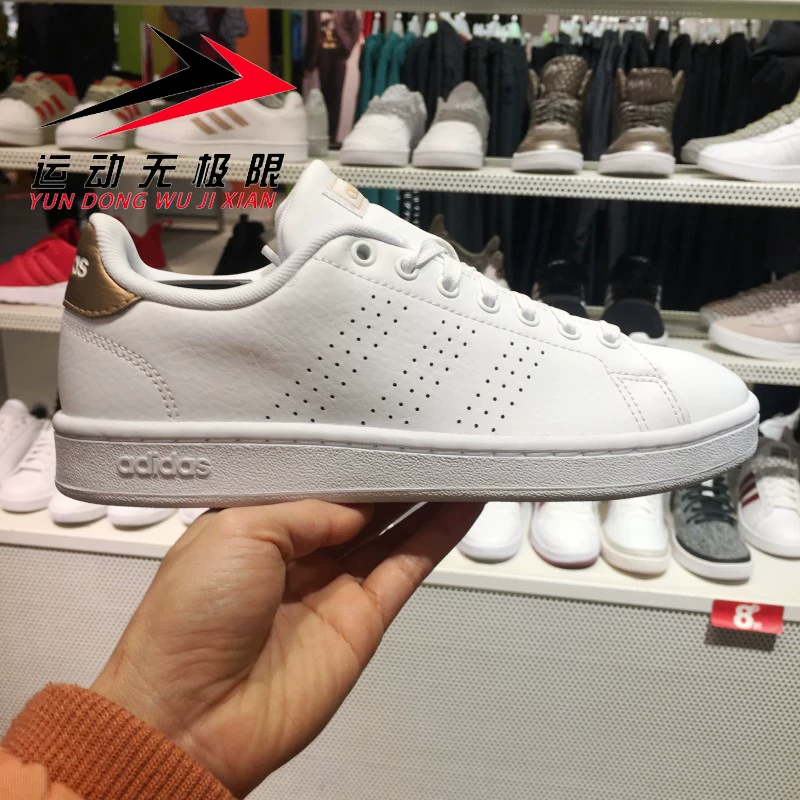 Giày thể thao nữ Adidas NEO 2019 mùa xuân mới bằng da thể thao thoáng khí Giày thông thường F36223 F36424