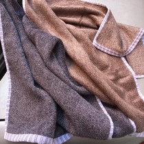 Tail single treatment bamboo fiber towel thick soft absorbent face towel wipe face towel 33*74