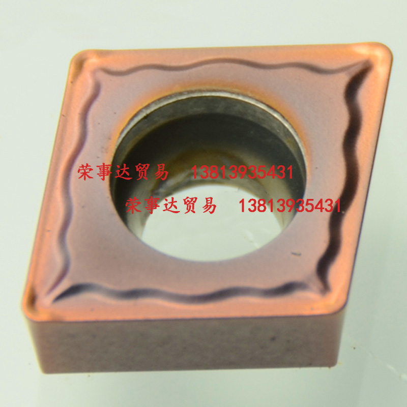 Authentic Zhuzhou Diamond CNC Blade CCMT060204-EM YBG205 Stainless Steel Special