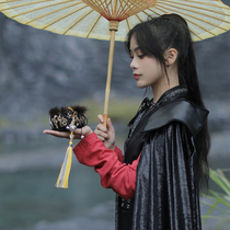 Mrs. Jin Original (Lone crane) Tang Po cloth cover ancient wind warm hand treasure National Wind hot water bag cloth bag