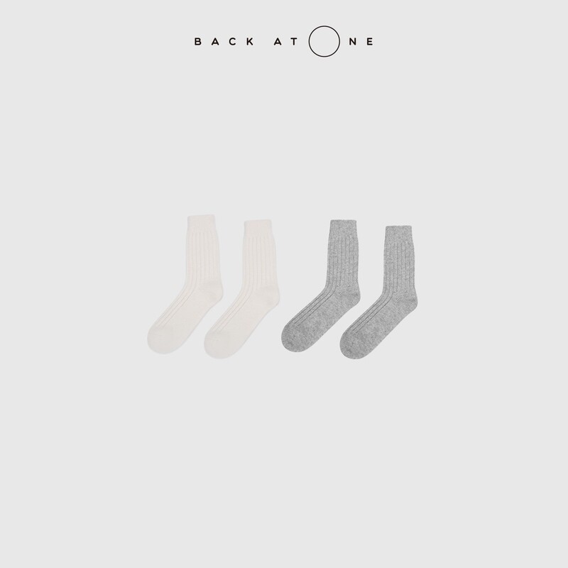 Backatone "Love Winter" High-Quality Cashmere Skin-Friendly High-Density Knitted Socks Bff-3Ap562H-K Backatone "Love Winter" High-Quality Cashmere Skin-Friendly High-Density Knitted Socks Bff-3Ap562H-K