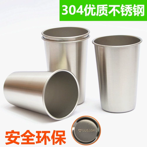 Портативный бокал из нержавеющей стали для кемпинга, нержавеющая сталь AISI 304