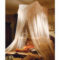 Fan Habitat round top round ceiling mosquito net 18 m bed double 1 5 m bed court floor Princess round bed