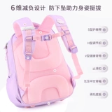 Школьные ранцы Kuromi для девочек начальной школы 3, 2 и 1 классов. Новый детский рюкзак 2025 года, снижающий нагрузку на девочек и защищающий от падения.