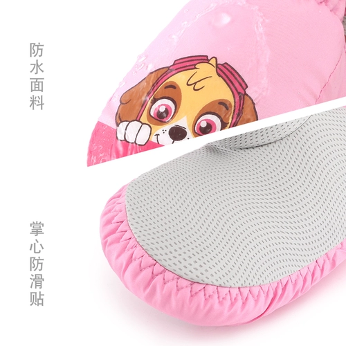 Детские лыжные удерживающие тепло водонепроницаемые дорожные ветрозащитные перчатки для раннего возраста, для игры в снежки