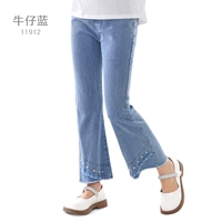 Джинсовая синяя