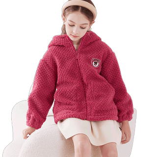 Disney thickened velvet autumn and winter hooded jacket