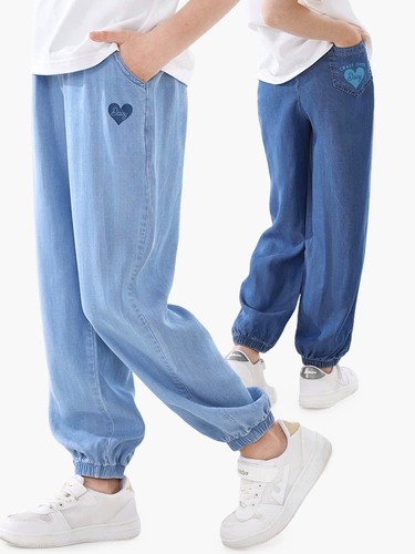 Летние штаны, детское средство от комаров, детские джинсы, подходит для подростков