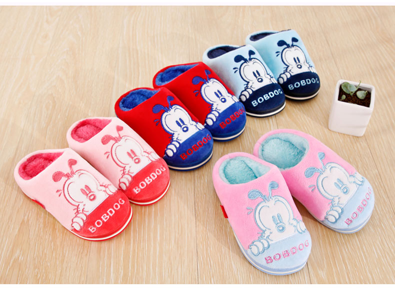 Pantoufles enfants en suède BOBDOG pour hiver - Ref 1015228 Image 12