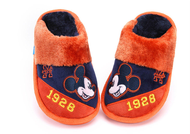 Pantoufles enfants en suède DISNEY pour hiver - semelle autre - Ref 1032591 Image 23