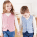 Trẻ em vest bé trai và bé gái mặc vest mỏng mùa xuân và mùa thu bé cotton vest vai bé gái mặc vest - Áo ghi lê áo gile len trẻ em Áo ghi lê