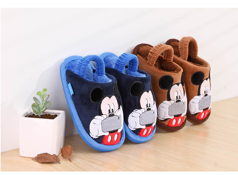Chaussons enfants en suède DISNEY pour hiver - Ref 986212 Image 16
