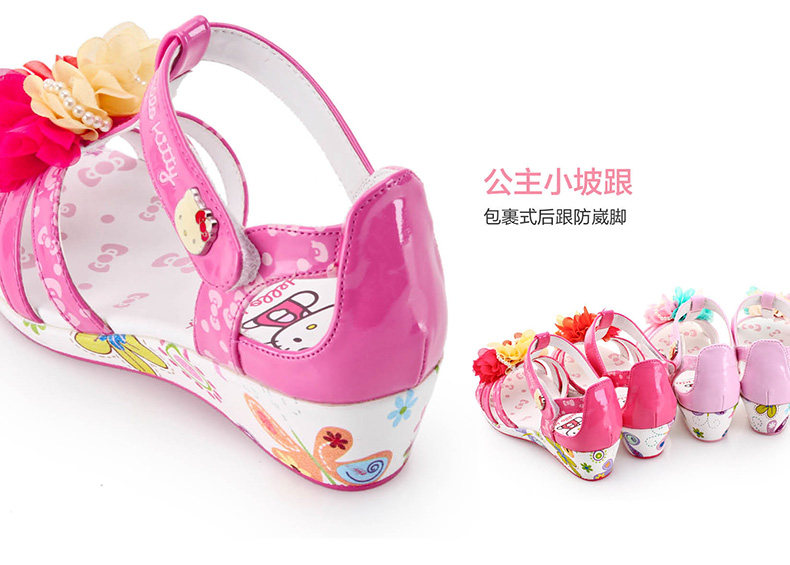 Chaussures enfants en autre HELLO KITTY orteil totem pour été - Ref 1039209 Image 15