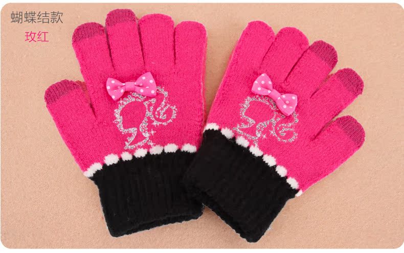 Gants pour fille BARBIE en acrylique - Ref 2149641 Image 16