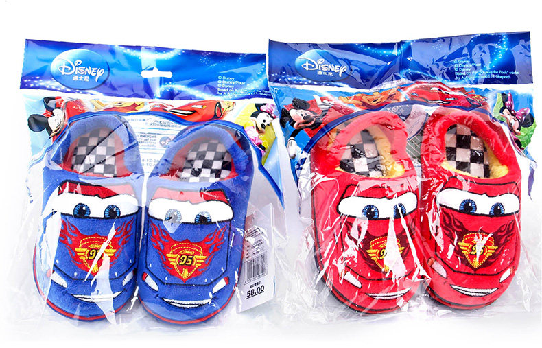 Pantoufles enfants en suède DISNEY pour hiver - semelle autre - Ref 1032632 Image 22