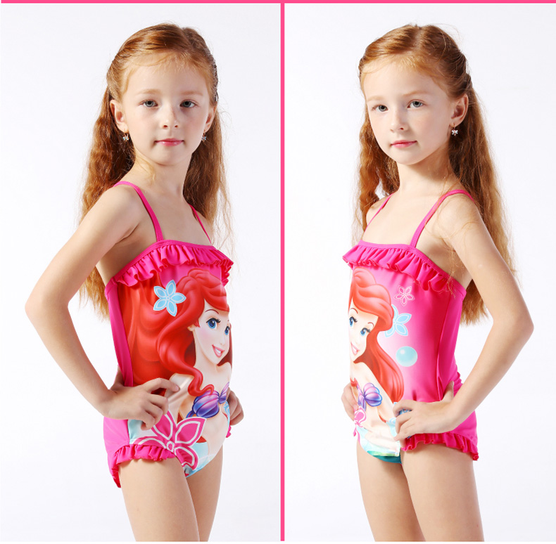 Áo tắm trẻ em Big Boy Disney công chúa bé Xiêm khô nhanh áo tắm Hàn Quốc Bikini cô gái đồ bơi quần lót trẻ em