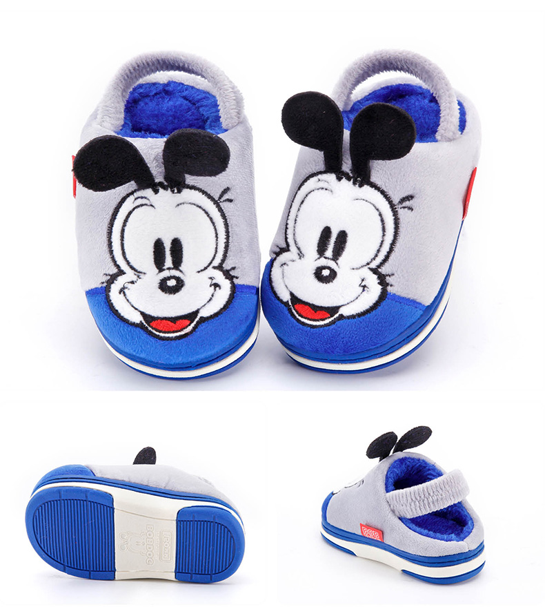 Chaussons enfants en suède BOBDOG pour hiver - semelle autre - Ref 1032317 Image 22