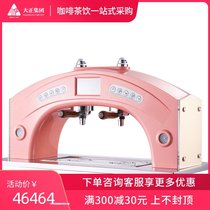 TZ Golden Arch Commercial Italian Semi-automatic coffee machine Coffee and tea dual-use current tea desktop type embedded