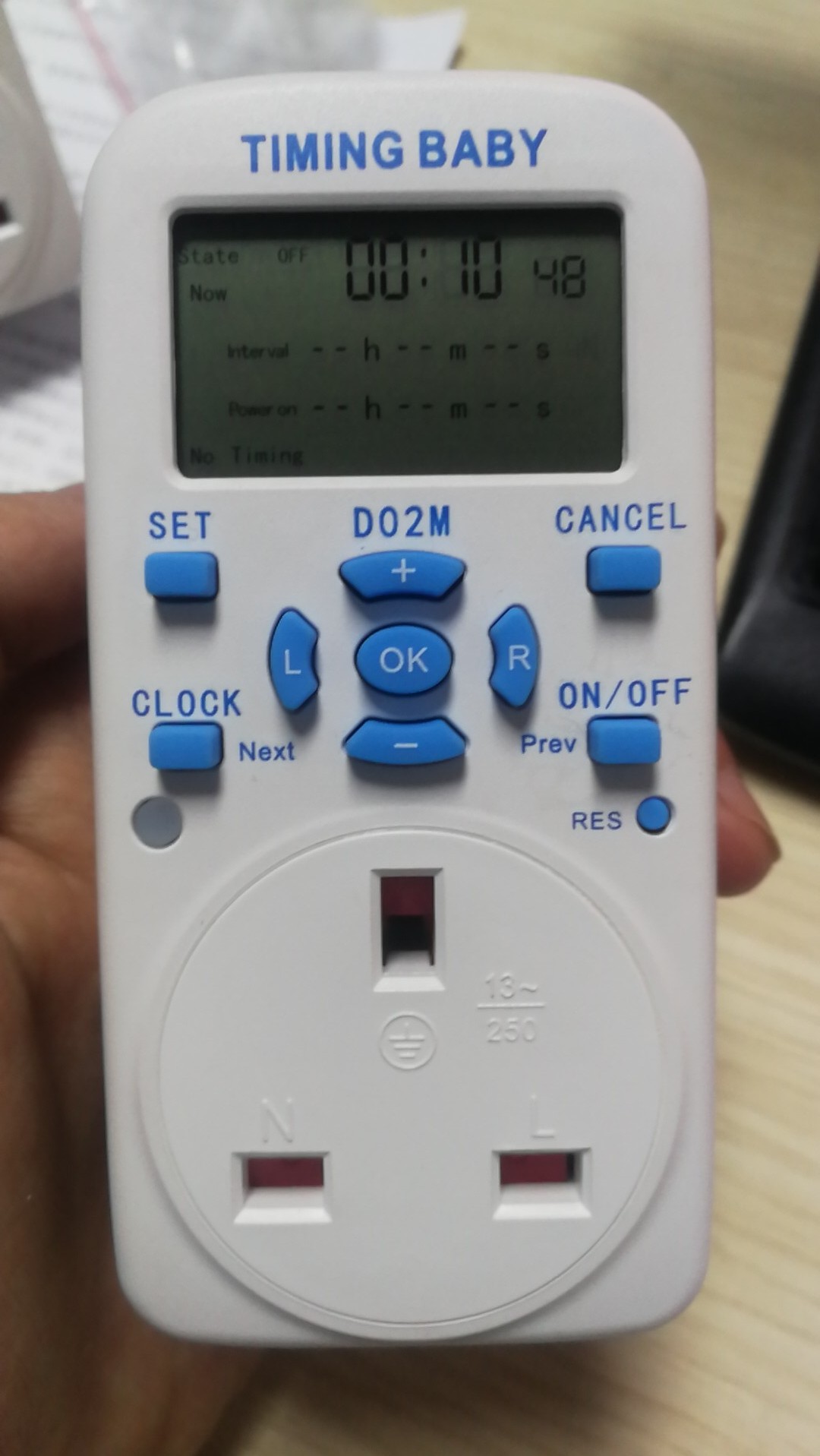 English-style Timing Socket Cycle Timer Routers IngLabel Switch Intermittent Infinite Loop Seconds Countdown-Taobao