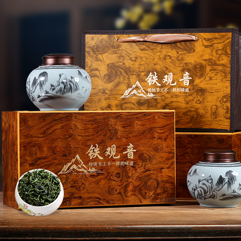 2026 New Tea Anxi Tieguanyin Premium Oolong Tea Strong Aroma Orchid Fragrance Gift Box for Gifting to Leaders