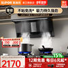 Supor Ms1Plus Range Hood for Home Kitchen with Strong Suction and Variable Frequency, Ms1Max Range Hood