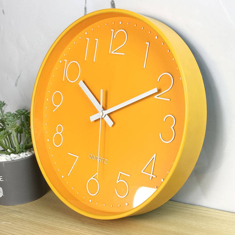 Upgraded Silent Quartz Clock Clock Wall Clock Clock Living Room Creative Bedroom Wall Watch Classroom Home Modern Simple