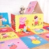 Bọt đố Thảm khâu cartoon lợn Paige bé leo lên pad mat dày bò trẻ sơ sinh và trẻ em 60x60 - Thảm sàn Thảm sàn