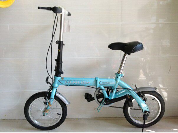 14-inch Crown Jya Goa Goethe new tire fold down foot aluminum alloy lap Folding Bike