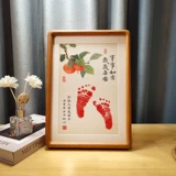 Детские отпечатки рук и ног, сувенир для новорожденных