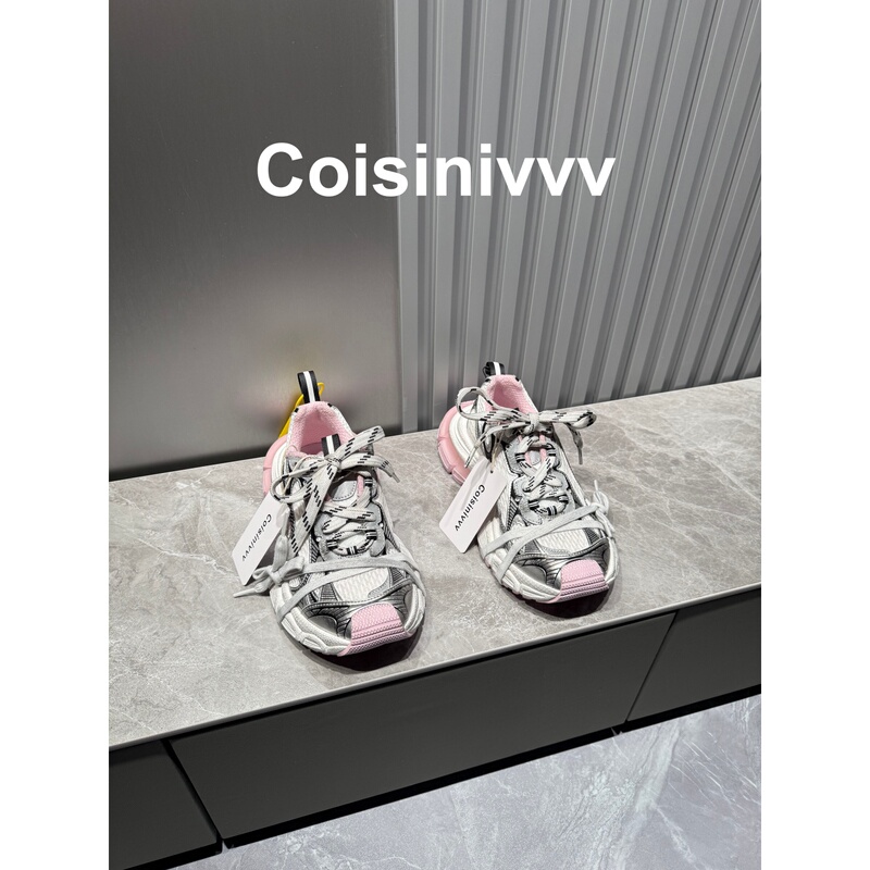 Coisinivvv-2026 New 3XXXL Dad Shoes Thick-Soled Vintage Women's Versatile Fashionable Casual Sneakers