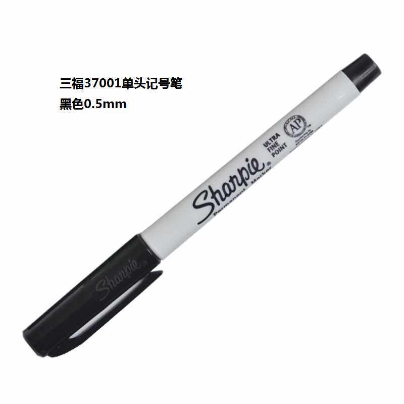 Sharpie三福记号笔37001,0.5mm极细油性无尘室标记笔,书写新体验-记号笔-淘宝好物网
