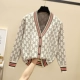 Áo len dệt kim nữ cardigan 2018 xuân hè thu đông mới áo khoác học sinh lỏng lẻo phiên bản Hàn Quốc của gió lười hoang dã