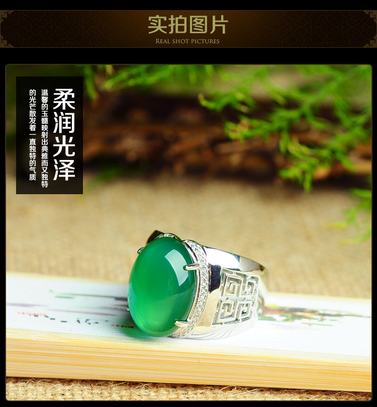 Bague homme OTHER   en Cristal naturel pierre semi-precieuse - Ref 3089113 Image 6