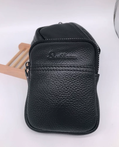 Мужской бумажник, ремень, поясная сумка, маленькая сумка-органайзер, универсальный кошелек, небольшая сумка, картхолдер, из натуральной кожи