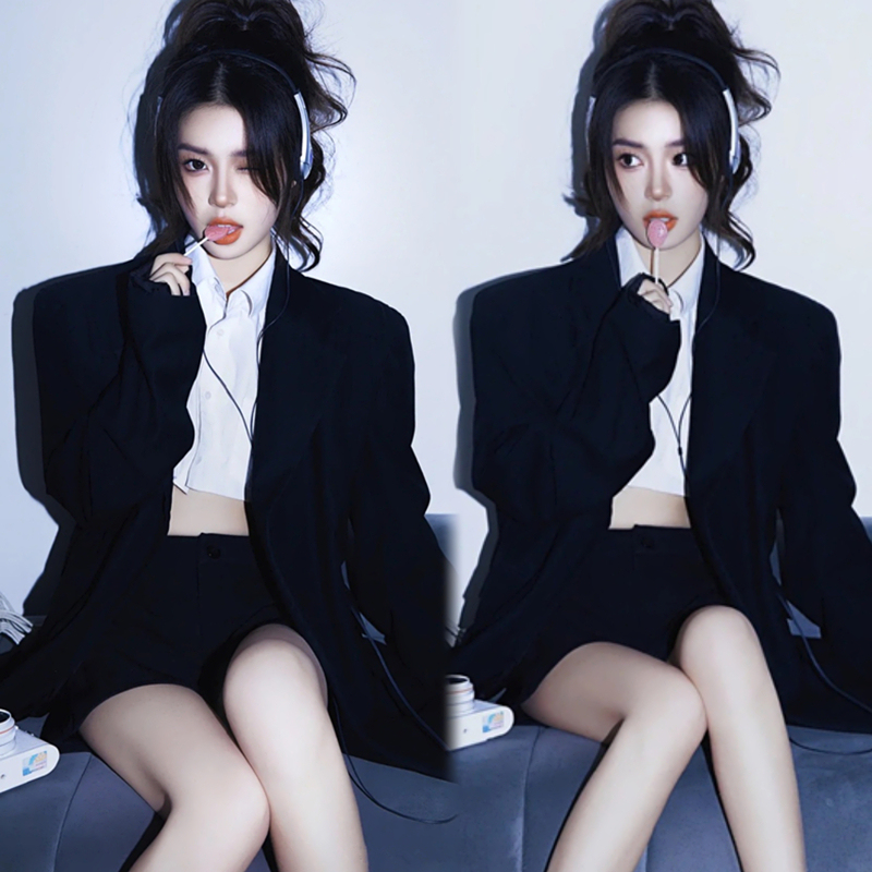 Photo Studio's New Photo Theme Jk Uniform Korean Style Girl Academy Style Suit American Style Id Photo Photography Clothing Photo Studio's New Photo Theme Jk Uniform Korean Style Girl Academy Style Suit American Style Id Photo Photography Clothing