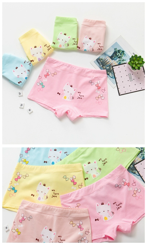 Youmei 5 tải cô gái bông đồ lót trong trẻ lớn cô gái sinh viên cô gái đồ lót cotton cuộc sống quần phụ nữ quần lót nữ thun lạnh cao cấp